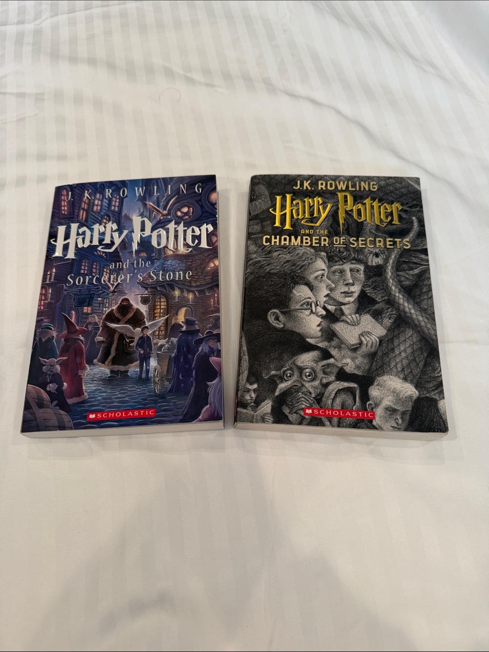 Scholastic Harry Potter Paperback Pair